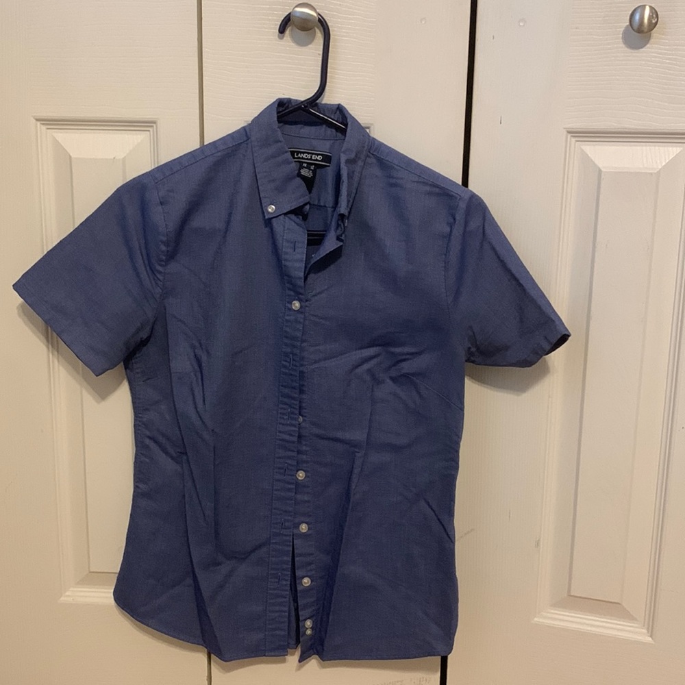 Lands end uniform shirt